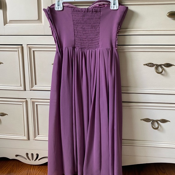 Le Chateau Beaded Short Prom/Grad/Event Dress - Picture 2 of 7